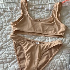 Fashion nova nude bikini size small